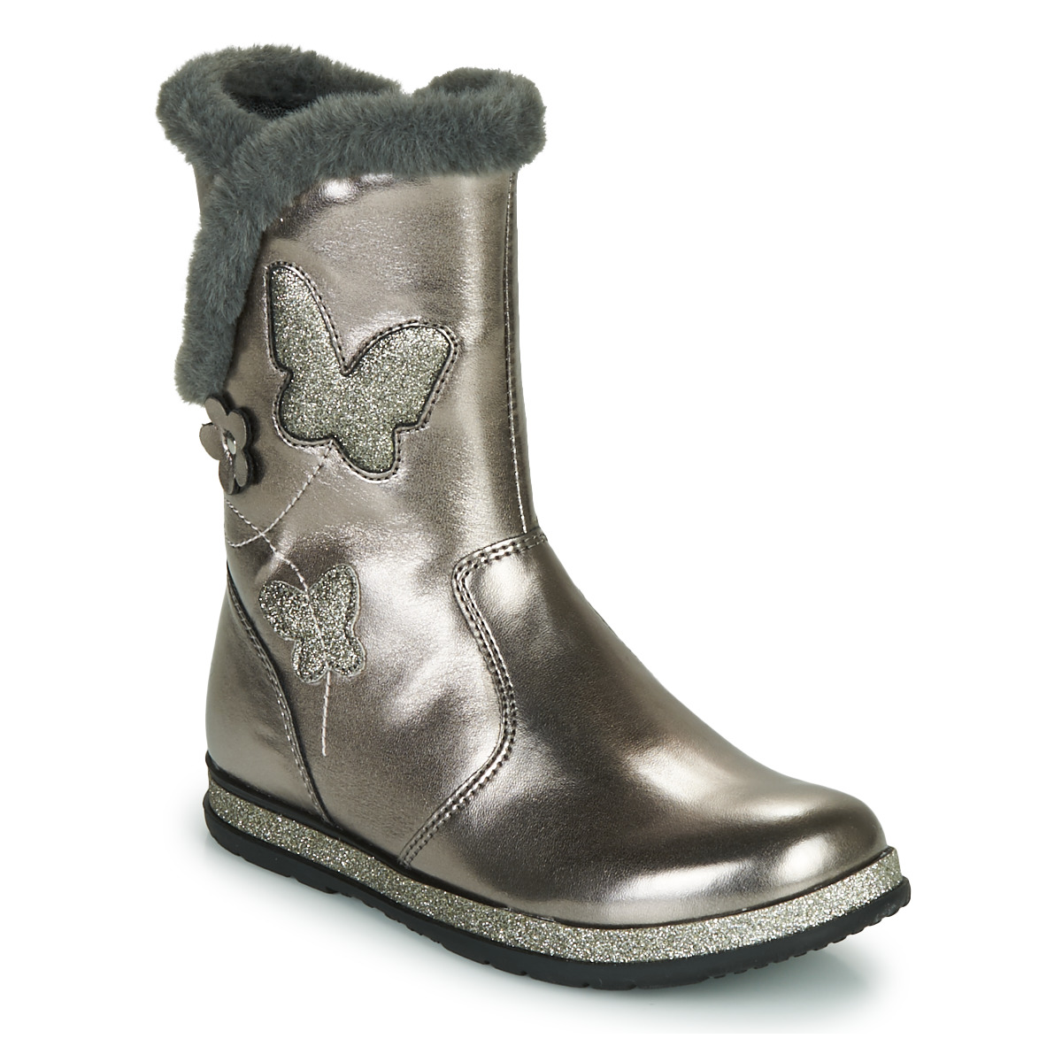 Pantofi Fete Cizme casual Chicco CAMPANELLA Argintiu