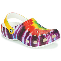 Pantofi Femei Saboti Crocs CLASSIC TIE DYE GRAPHIC CLOG Multicolor