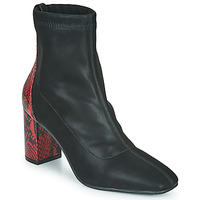 Pantofi Femei Botine Gioseppo EGELN Negru / Roșu