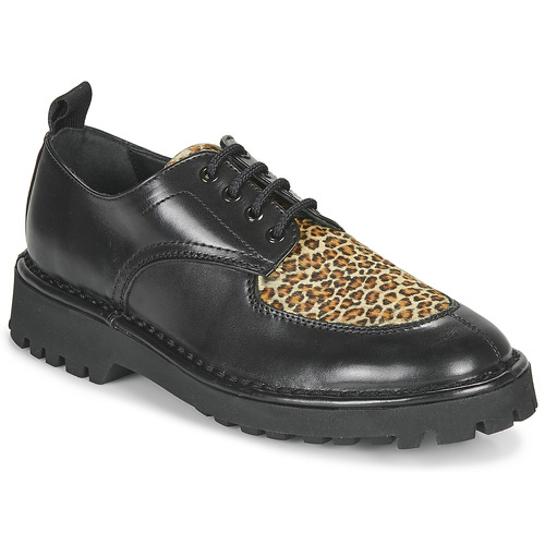 Pantofi Femei Pantofi Derby Kenzo K MOUNT Negru / Leopard