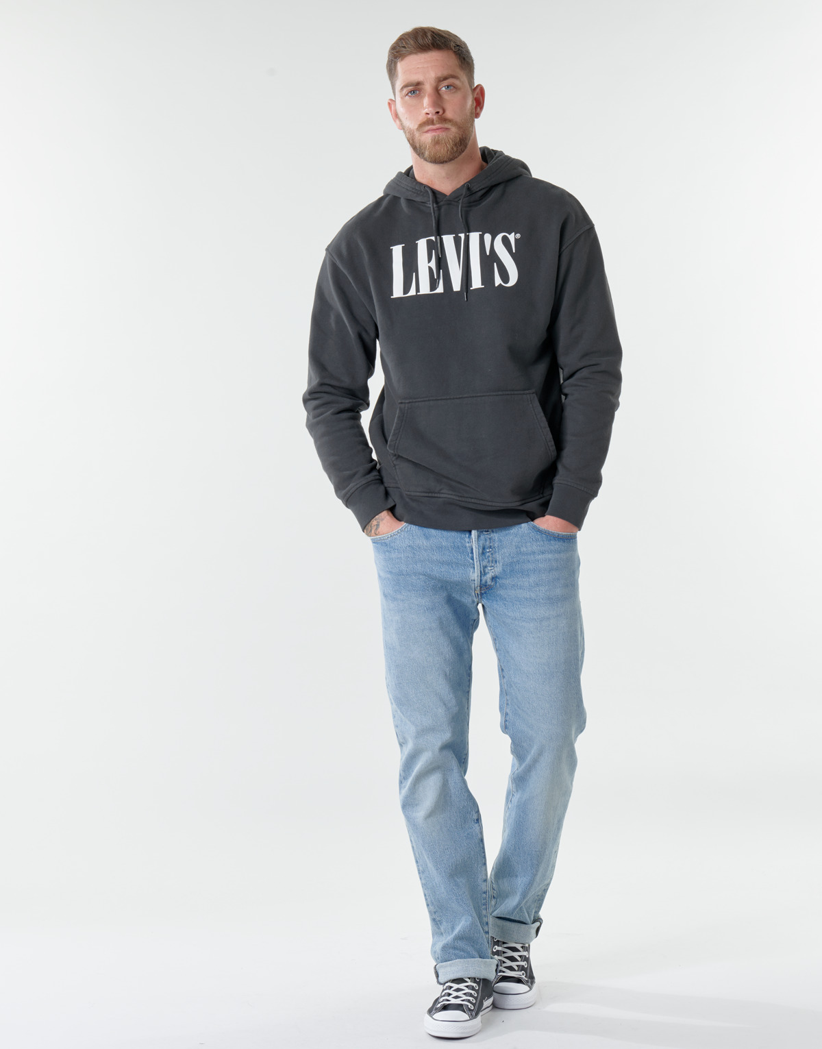 Îmbracaminte Bărbați Jeans drepti Levi's 501® Levi's®ORIGINAL Basil /  sand