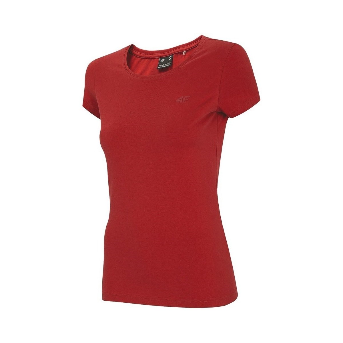 Îmbracaminte Femei Tricouri mânecă scurtă 4F TSD001 roșu
