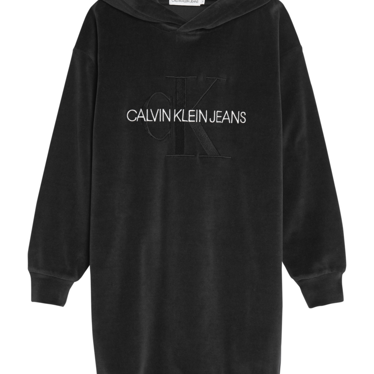 Îmbracaminte Fete Rochii scurte Calvin Klein Jeans IG0IG00711-BEH Negru