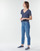 Îmbracaminte Femei Tricouri mânecă scurtă Tommy Jeans TJW SLIM JERSEY V NECK Albastru