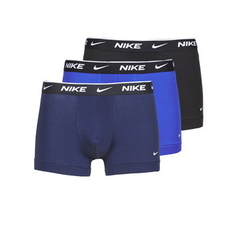 Lenjerie intimă Bărbați Boxeri Nike EVERYDAY COTTON STRETCH Negru / Albastru / Albastru