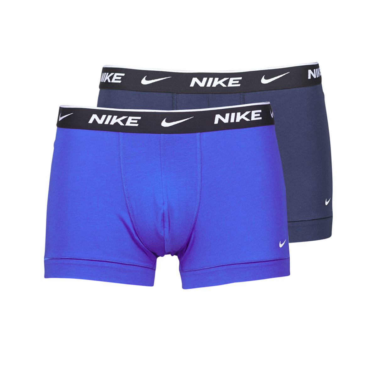 Lenjerie intimă Bărbați Boxeri Nike EVERYDAY COTTON STRETCH X2 Albastru / Albastru