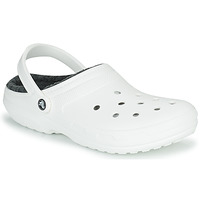 Pantofi Saboti Crocs CLASSIC LINED CLOG Alb