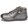Pantofi Fete Ghete Kickers BILLYZIP-2 Argintiu