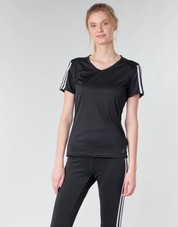 Îmbracaminte Femei Tricouri mânecă scurtă adidas Performance RUN IT TEE 3S W Negru