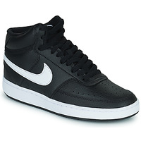 Pantofi Pantofi sport stil gheata Nike Nike Court Vision Mid Negru / Alb