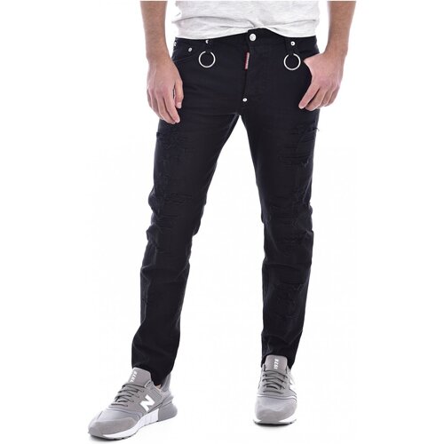Îmbracaminte Bărbați Jeans skinny Dsquared S74LB0493 Negru