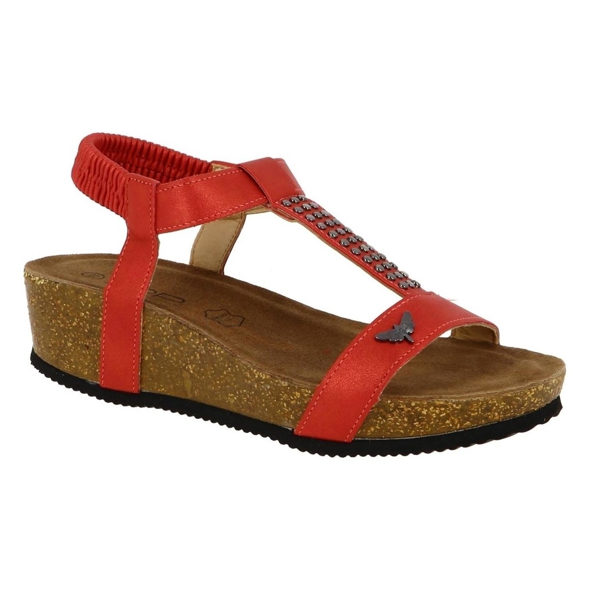 Pantofi Femei Sandale Les Petites Bombes ROSALIE roșu