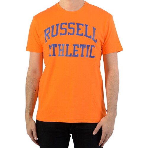 Îmbracaminte Bărbați Tricouri mânecă scurtă Russell Athletic 131037 portocaliu