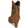 Pantofi Femei Botine Fericelli NARLOTTE Camel / Auriu
