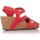 Pantofi Femei Sandale Interbios 5633 roșu
