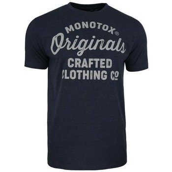 Îmbracaminte Bărbați Tricouri mânecă scurtă Monotox Originals Crafted Albastru marim
