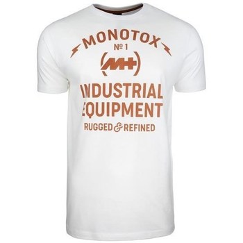 Îmbracaminte Bărbați Tricouri mânecă scurtă Monotox Industrial Alb