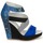 Pantofi Femei Sandale Serafini CARRY Negru / Albastru / Gri