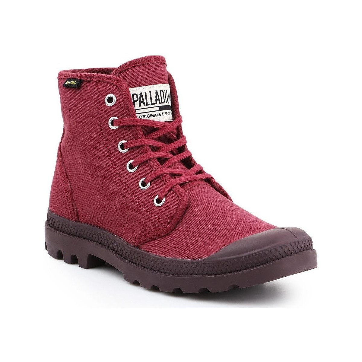 Pantofi Pantofi sport stil gheata Palladium Pampa HI Oryginale 75349-604-M roșu