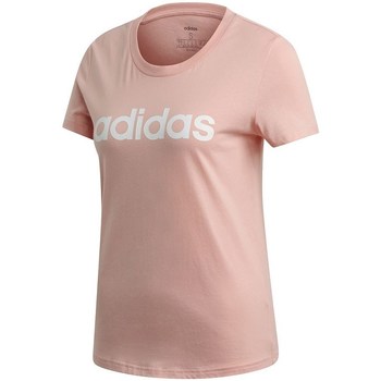 Îmbracaminte Femei Tricouri mânecă scurtă adidas Originals W E Lin Slim T roz