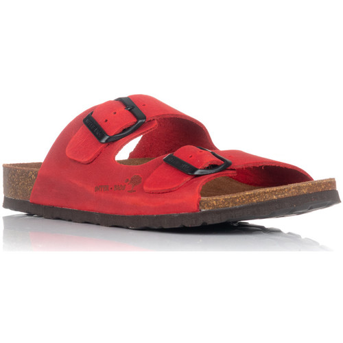 Pantofi Femei Sandale Interbios SANDALE  7206 roșu