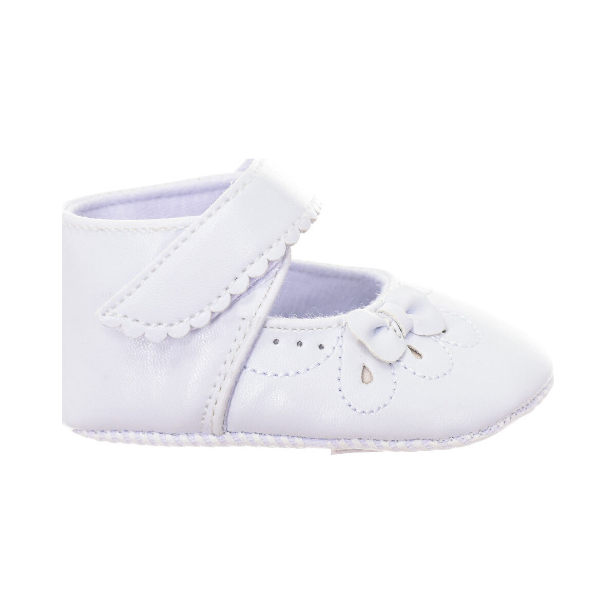 Pantofi Copii Botoșei bebelusi Le Petit Garçon C-3-BLANCO Alb