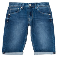 Îmbracaminte Băieți Pantaloni scurti și Bermuda Pepe jeans CASHED SHORT Albastru