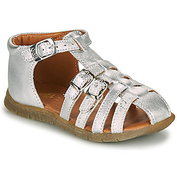 Pantofi Fete Sandale GBB PERLE Argintiu