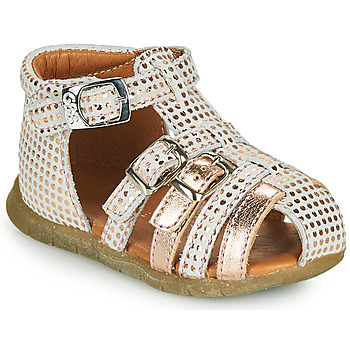 Pantofi Fete Sandale
 GBB PERLE Alb / Roz / Gold