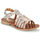 Pantofi Fete Sandale GBB FANNI Alb / Roz / Gold