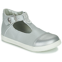 Pantofi Fete Balerin și Balerini cu curea Little Mary VALSEUSE Argintiu