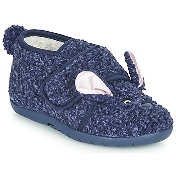 Pantofi Copii Papuci de casă Little Mary LAPINVELCRO Albastru