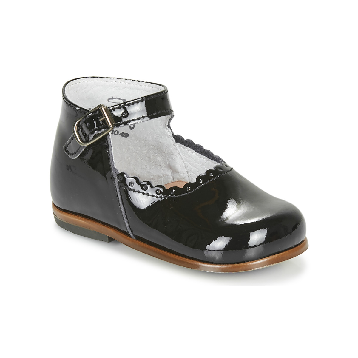 Pantofi Fete Balerin și Balerini cu curea Little Mary VOCALISE Negru