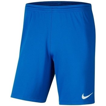 Îmbracaminte Bărbați Pantaloni trei sferturi Nike Dry Park Iii albastru