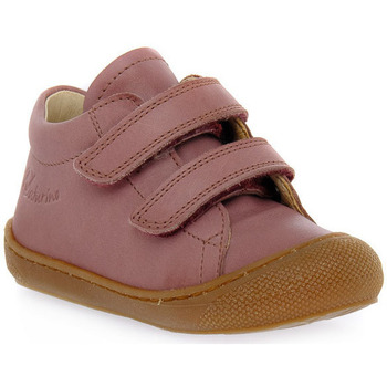 Pantofi Fete Sneakers Naturino 0M01 COCOON VL NAPPA ROSA roz