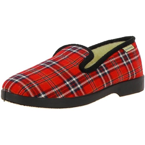 Pantofi Bărbați Papuci de vară Soir & Matin SOIR ET SCOTISH roșu