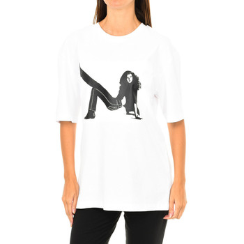 Îmbracaminte Femei Tricouri cu mânecă lungă  Calvin Klein Jeans J20J209272-112 Alb