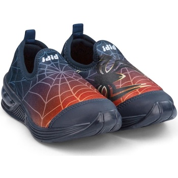 Pantofi Băieți Sneakers Bibi Shoes Pantofi Baieti LED Bibi Space Wave 2.0 Spider Negru
