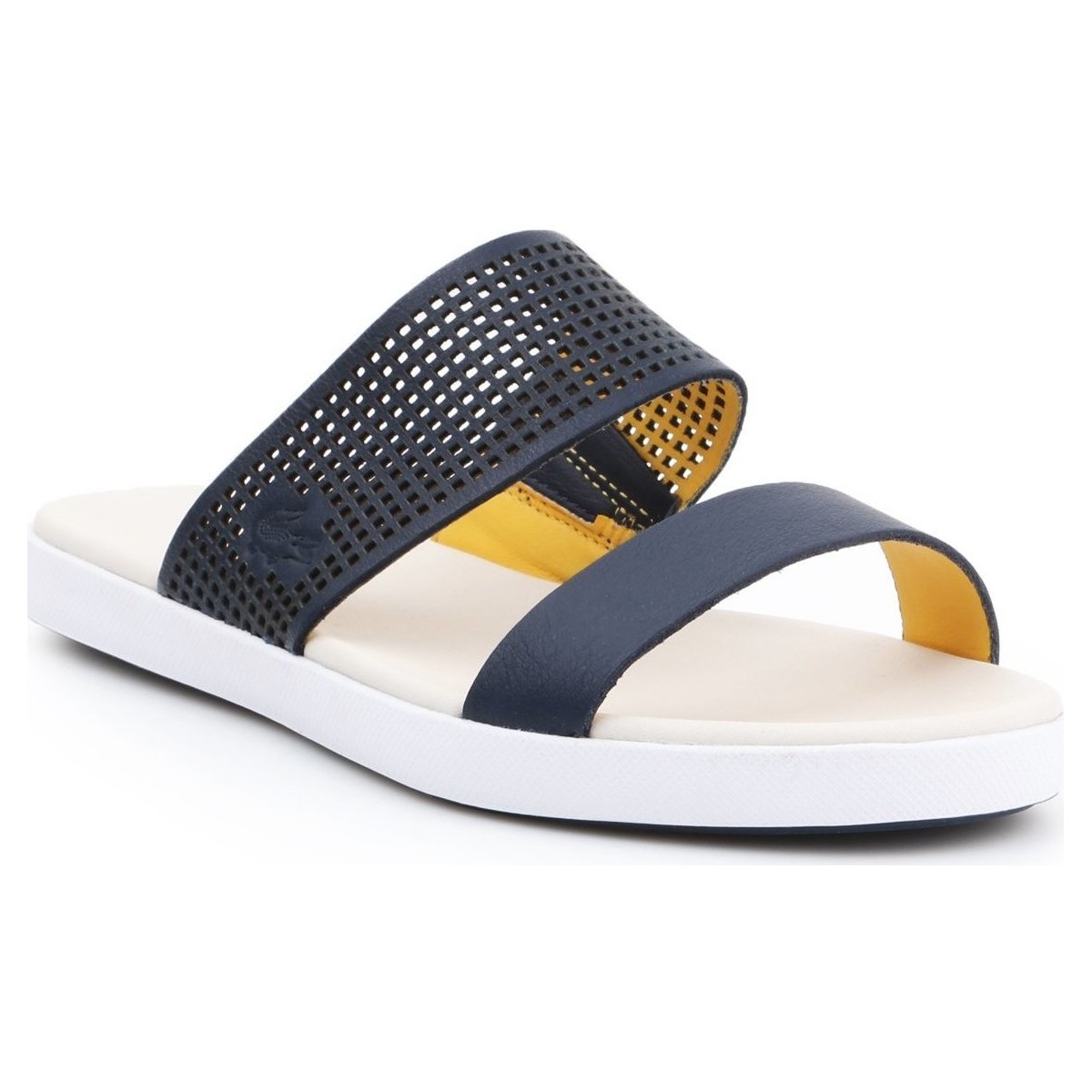 Pantofi Femei Papuci de vară Lacoste Natoy Slide 7-31CAW0133326 albastru