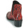 Pantofi Femei Botine Fericelli NIAOW Negru / Roșu