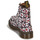 Pantofi Femei Ghete Dr. Martens 1460 PASCAL Negru / Alb / Roșu