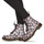Pantofi Femei Ghete Dr. Martens 1460 PASCAL Negru / Alb / Roșu