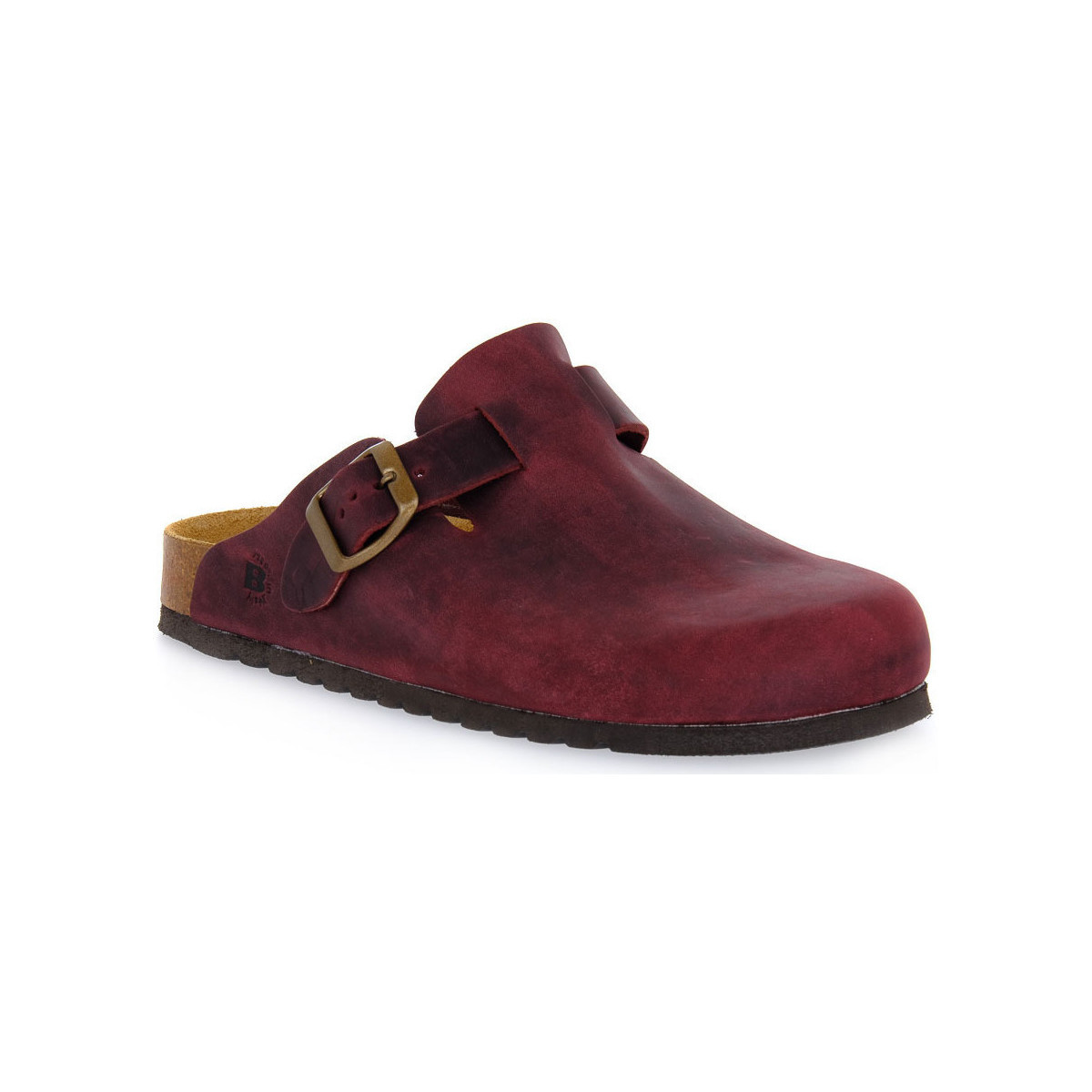 Pantofi Papuci de vară Bioline 1900 VINO INGRASSATO roșu