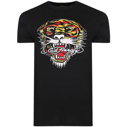 Îmbracaminte Bărbați Tricouri mânecă scurtă Ed Hardy - Mt-tiger t-shirt Negru