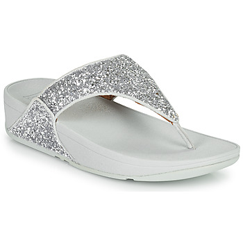 Pantofi Femei  Flip-Flops FitFlop LULU GLITTER Argintiu