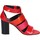 Pantofi Femei Sandale Hogan BK646 roșu