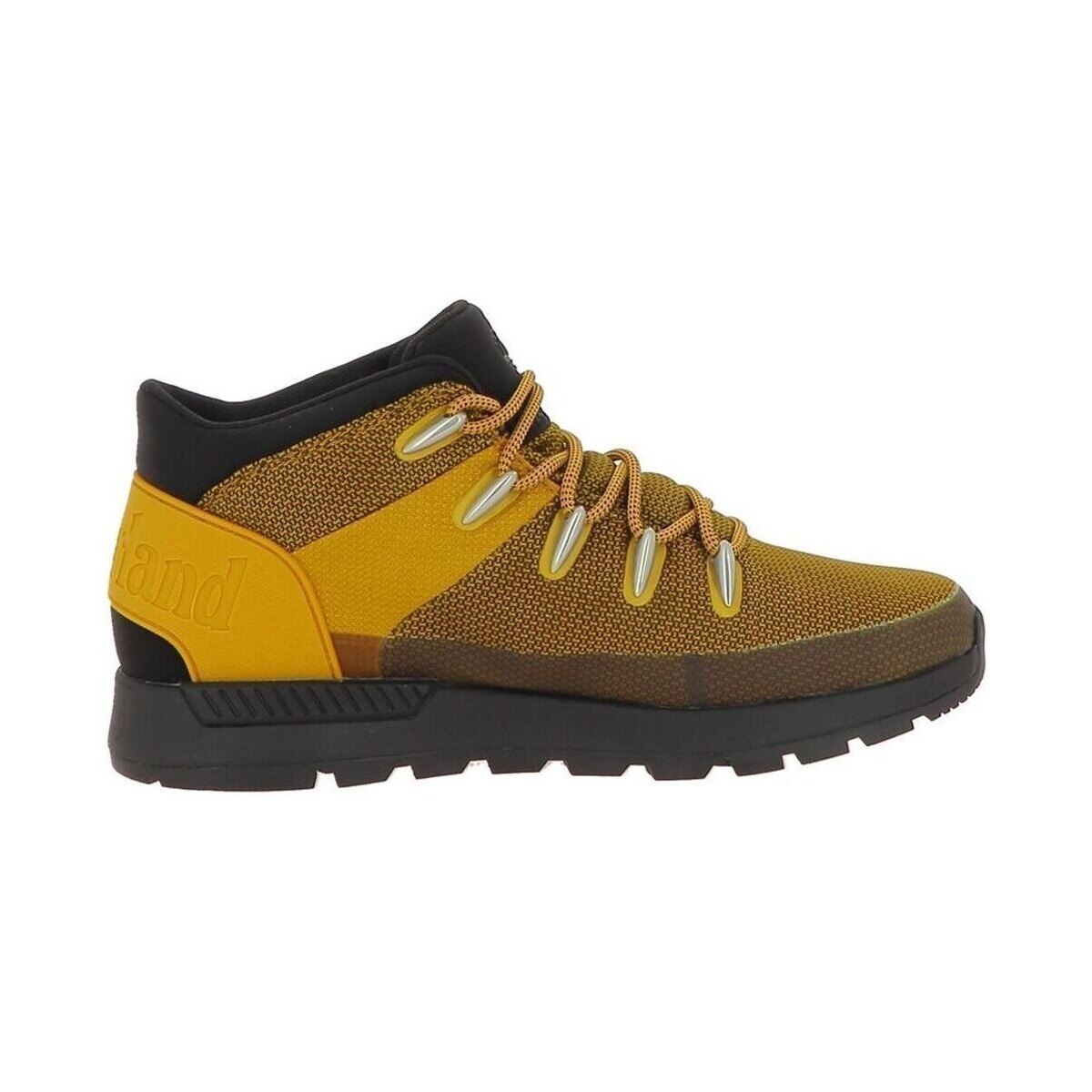 Pantofi Băieți Ghete Timberland SPRINT TREKKER MID FABRIC galben