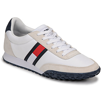 Pantofi Bărbați Pantofi sport Casual Tommy Jeans LOW PROFILE MIX RUNNER RETRO Alb / Albastru / Roșu