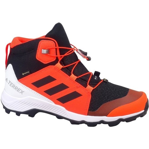 Pantofi Copii Drumetie și trekking adidas Originals Terrex Mid Gtx K Roșii, Negre