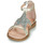 Pantofi Fete Sandale Acebo's 9895GE-PLATINO-J Auriu